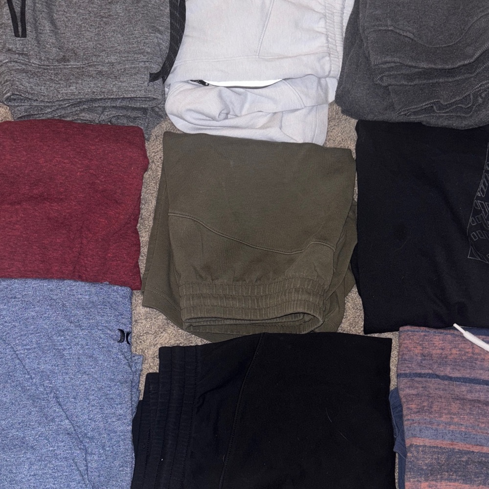 Assorted Clothing Bundle - Gray, Black, Blue, Red… - image 2